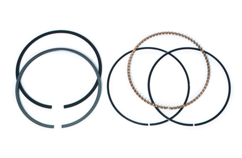 Mahle Pistons 4160MS-112-1 Piston Rings, Performance Series, 4.155 in Bore, File Fit, 1.0 x 1.0 x 2.0 mm Thick, Standard Tension, Steel, HV385 Thermal, 1-Cylinder, Each