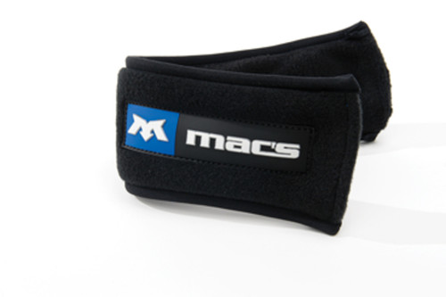 Macs Custom Tie-Downs 416006 Tie Down Strap Cover, Fleece Sleeve, 2 in Wide, 32 in Long, Hook and Loop Closure, Foam Padded, Fleece, Black, 2 in Straps, Each