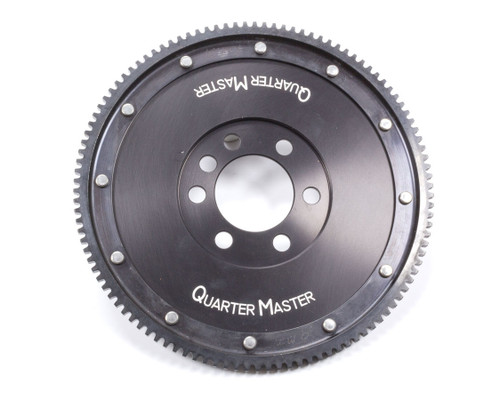 Quarter Master 509134 Flywheel, 110 Tooth, Internal Balance, Steel, Quarter Master Street Stock Clutches, 1-Piece Seal, Chevy, Each
