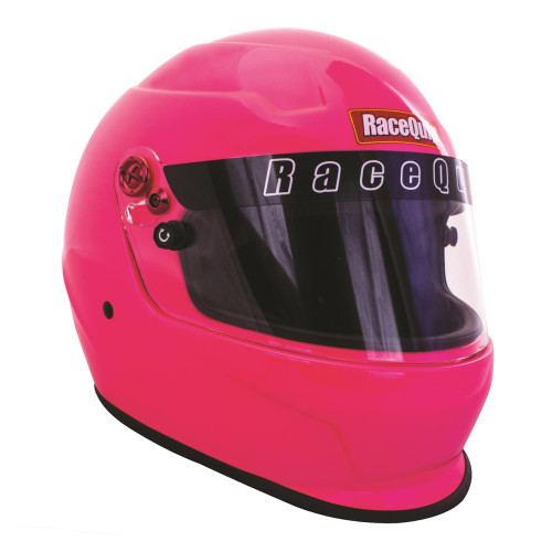 Racequip 276886RQP Pro20 Helmet, Full Face, Snell SA 2020, Head and Neck Support Ready, Hot Pink, X-Large, Each
