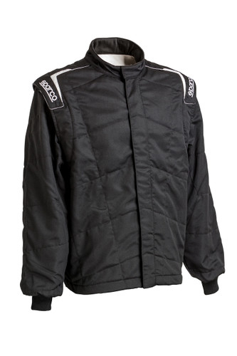 Sparco 001042XJ2XLNRNR Sport Light Driving Jacket, SFI 3.2A/5, Double Layer, Nomex, Black, 2X-Large, Each