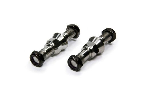 Ti22 Performance TIP1170 Shock Mount Stud, 1/2-20 in Thread, 2 in Long, Large Support Cone, Four Locking Nuts / Two Studs Included, Titanium, Natural, Rear Torsion Arms, Sprint Car, Kit