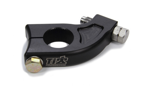 Ti22 Performance TIP2382 Torsion Arm Stop, 1-3/4 in Split, Hardware Included, Aluminum, Black Anodized, Sprint Car, Each