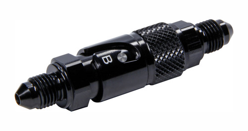 Ti22 Performance TIP4515 Fitting, Quick Disconnect, Both Halves to 4 AN Male, Aluminum, Black Anodized, Kit