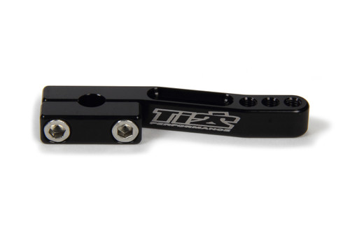 Ti22 Performance TIP5530 Throttle Arm, 5/16 in, Aluminum, Black Anodized, Sprint Car, Each