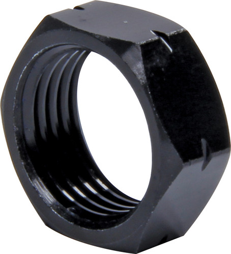 Ti22 Performance TIP8273-10 Jam Nut, Thin OD, 5/8-18 in Left Hand Thread, 1/4 in Thick, Aluminum, Black Anodized, Set of 10