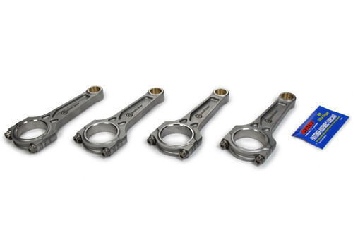 Wiseco HN5984-866 Connecting Rod, Boostline, I Beam, 5.984 Long, Bushed, 3/8 in Cap Screws, ARP2000, Forged Steel, Honda K-Series, Set of 4