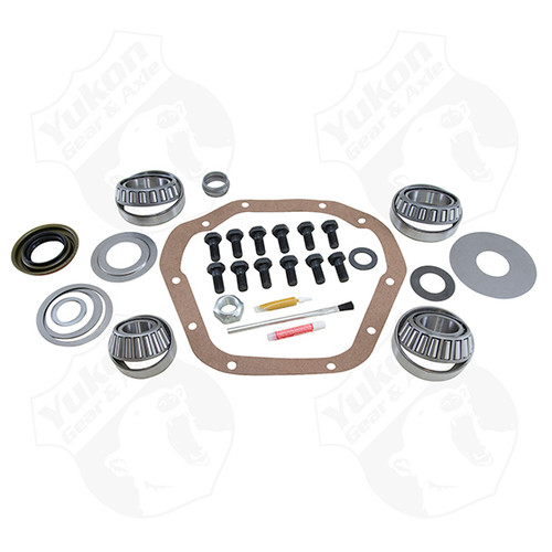 Yukon Gear And Axle YK D60-F Differential Installation Kit, Master Overhaul, Bearings / Crush Sleeve / Gaskets / Hardware / Seals / Shims, Dana 60 Front, Kit