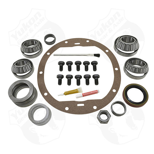 Yukon Gear And Axle YK GM8.5 Differential Installation Kit, Master Overhaul, Bearings / Crush Sleeve / Gaskets / Hardware / Seals / Shims, 8.5 in, GM 10-Bolt, Kit