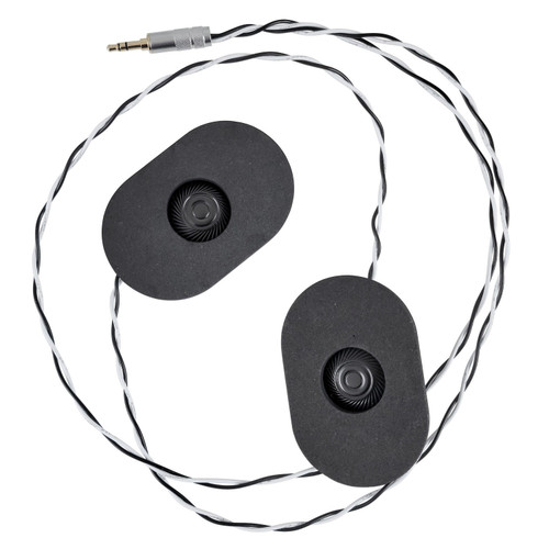 Zamp HACOM005 Headphones, Elite, Helmet, 3.5 mm Input Jack, Foam Ear Pads, Each