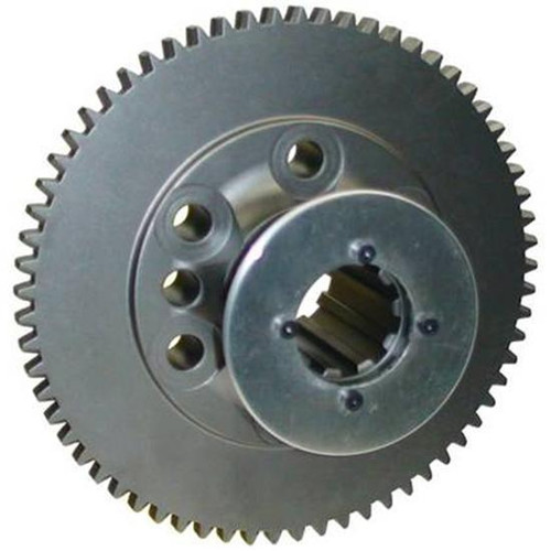 Brinn Transmission 79151 Flywheel, 65 Tooth, 2.57 lb, HTD Pulley, Steel, Brinn Transmission, Chevy V8, Each