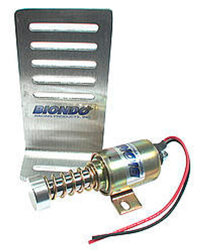 Biondo Racing Products ESS Shifter Solenoid, 12V, Bracket / Hardware, Universal, Kit