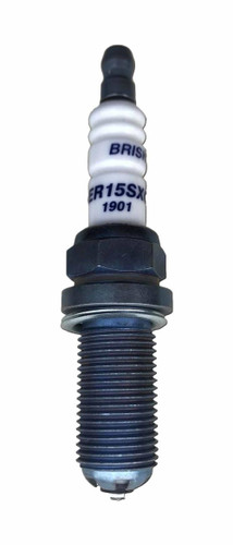 Brisk Racing Spark Plugs ER15SXC Spark Plug, Premium EVO, 14 mm Thread, 26.1 mm Reach, Heat Range 15, Gasket Seat, Resistor, Each
