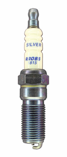 Brisk Racing Spark Plugs RR08S Spark Plug, Silver Racing, 14 mm Thread, 25 mm Reach, Heat Range 8, Tapered Seat, Resistor, Each