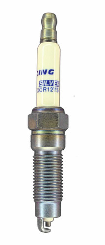 Brisk Racing Spark Plugs XOR12YS Spark Plug, Silver Racing, 12 mm Thread, 27 mm Reach, Heat Range 12, Tapered Seat, Resistor, Each