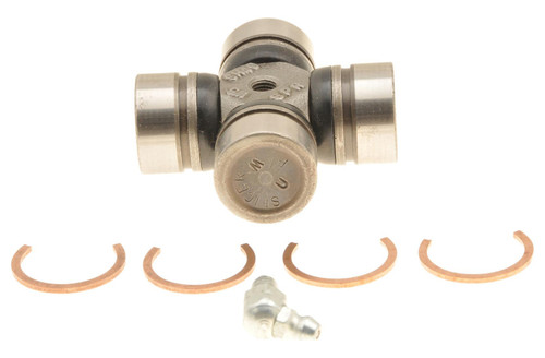 Dana - Spicer 5-170X Universal Joint, 1000 Series, 0.938 in Bearing Caps, Clips Included, Greasable, Steel, Natural, Each