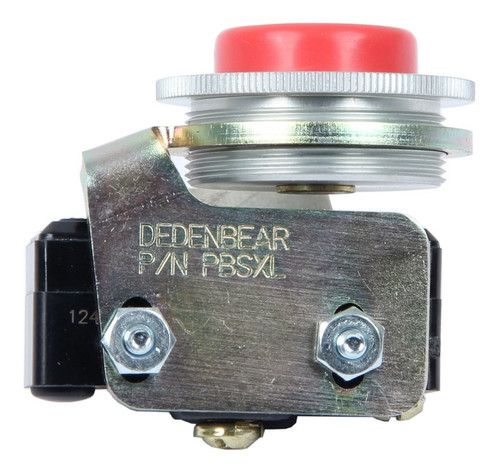 Dedenbear PBSXL Push Button Switch, Momentary, 25 amp, 12V, Screw-In Terminals, Each