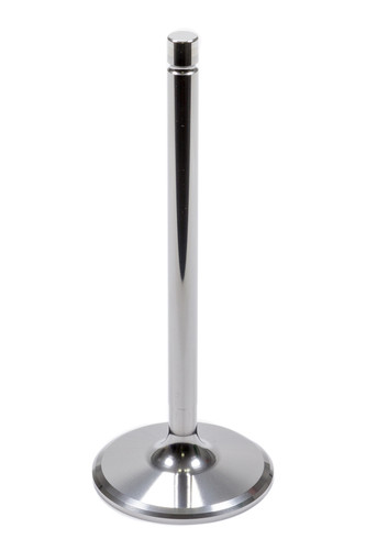 Del West IV-2150-6T-CRST-1 Intake Valve, 2.150 in Head, 11/32 in Valve Stem, 5.540 in Long, Titanium, Small Block Chevy, Each
