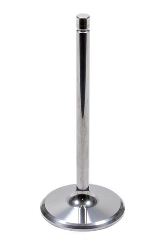 Del West IV-BBC-2300T-1 Intake Valve, 2.300 in Head, 11/32 in Valve Stem, 5.540 in Long, Titanium, Big Block Chevy, Each