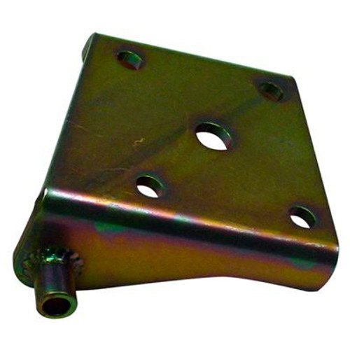 Detroit Speed Engineering 040301LDS U-Bolt Pad, Mini-Tub, 1/2 in Mounting Holes, 3/4 in Center Hole, Driver Side, Steel, Cadmium, Each