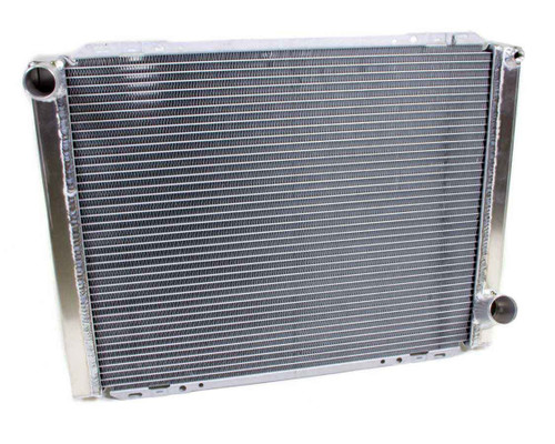 Howe 342ANF Radiator, 25.750 in W x 20 in H x 3 in D, Driver Side Inlet, Passenger Side Outlet, Aluminum, Natural, Each