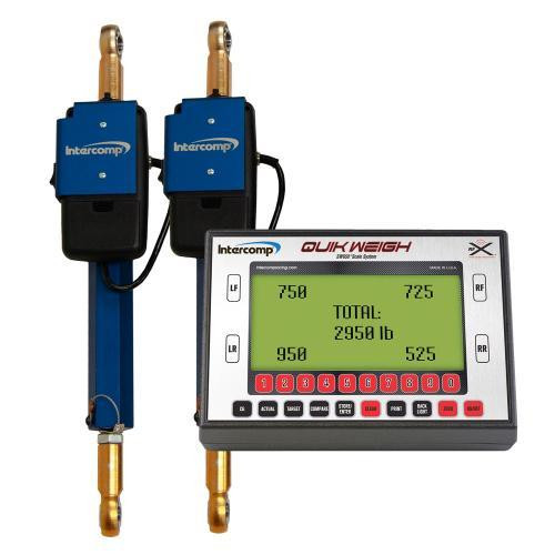 Intercomp 174001 Suspension Loadstick, 3000 lb Capacity, 15 to 20-1/4 in Adjustment Range, Wireless Display, Pair