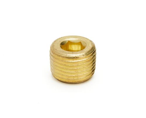 Jerico JER-0003 Drain Plug, Allen Head, Brass, Natural, Jerico Dirt Transmission, Each