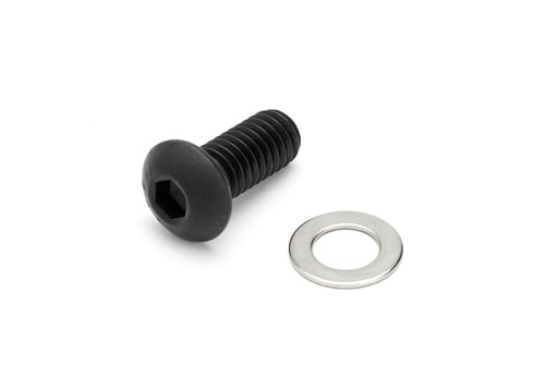 Jerico JER-0056 Transmission Screw, Button Head, 5/16-18 in Thread, 3/4 in Long, Steel, Black Oxide, Jerico Transmission, Each