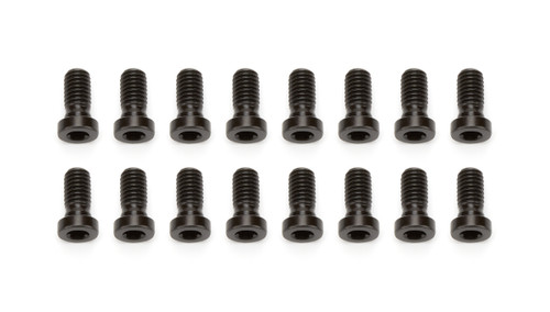 Jesel BLT-21891-16 Bolt, 7/16-14 in Thread, 7/8 in Long, Torx Head, Nuts Included, Chromoly, Black Oxide, Set of 16