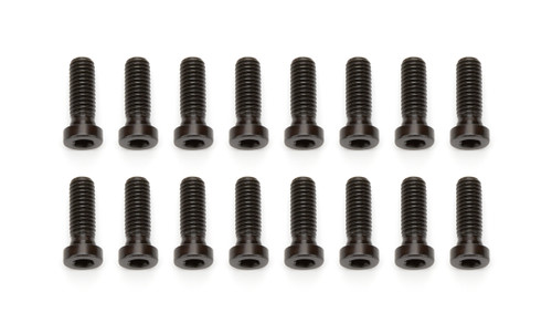 Jesel BLT-21893-16 Bolt, 7/16-14 in Thread, 1-1/4 in Long, Torx Head, Nuts Included, Chromoly, Black Oxide, Set of 16
