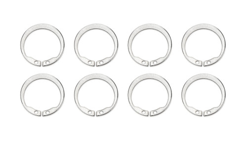 Jesel RNG-26210-8 Snap Ring, 9/16 in Diameter, Steel, Natural, Axle Assembly Retainer Ring, Jesel Rocker Arms, Set of 8