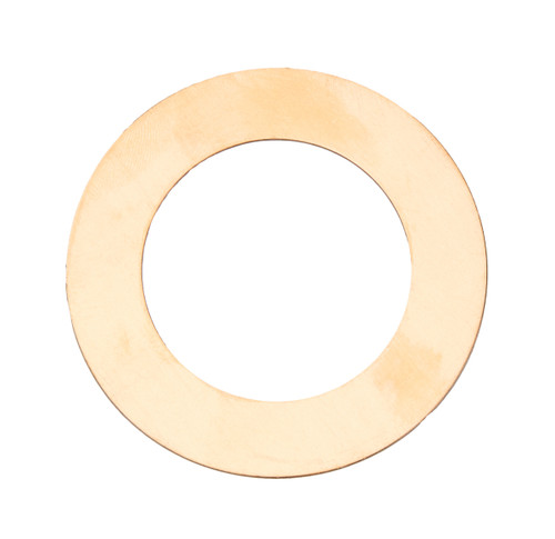 Jesel WSH-39600 Thrust Washer, 2.950 in OD, 1.880 in ID, 0.031 in Thick, Bronze, Natural, Each
