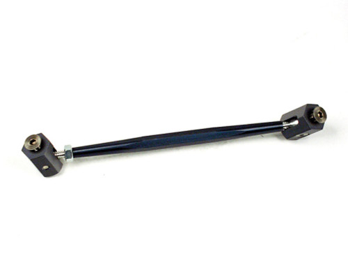 Longacre 52-23708 Spoiler Strut, Adjustable Angle, 9 in to 10-1/2 in Length, Billet Aluminum, Black Anodized, Each