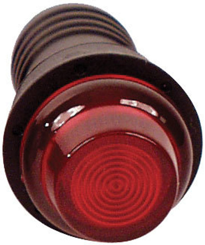 Longacre 52-41802 Warning Light, 12V, 3/4 in Diameter, Red, Longacre Gauge / Switch Panels, Each