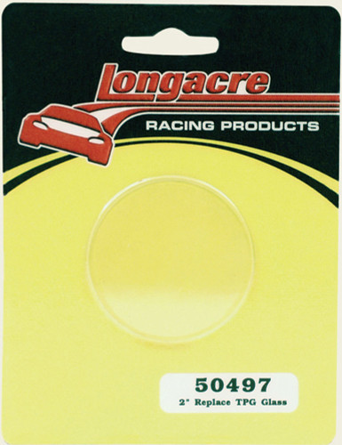 Longacre 52-50497 Gauge Lens, Clear Plastic, 2 in, Longacre Tire Pressure Gauges, Each