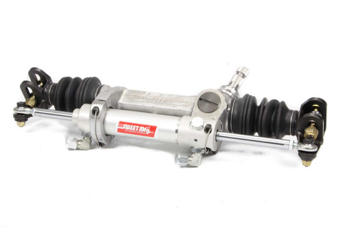 Sweet 005-80345 Rack and Pinion, Power, Dual Power, 3 in Speed, 18-1/4 in Center, 5/8 in Slotted On Center Rod End Eye, Each