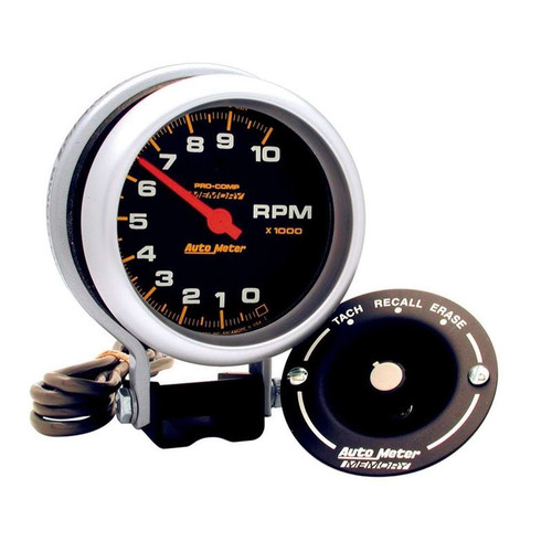 AutoMeter 2895 3-3/4 in. Pedestal Tachometer, 0-8,000 RPM