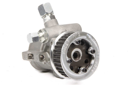Sweet 305-60339 Power Steering Pump, GM Type 2, 3 gpm, 1300 psi, HTD Pulley Included, Aluminum, Natural, Each