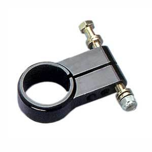 Sweet 405-10207 Steering Column Clamp, 1-1/2 in ID, Long, Billet Aluminum, Black Anodized, Each