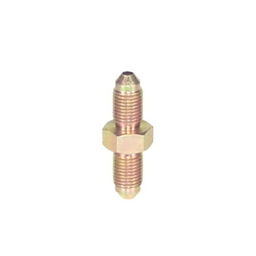 Tilton 73-820 Fitting, Adapter, Straight, 3 AN Male to 3 AN Male, Steel, Zinc Oxide, Each