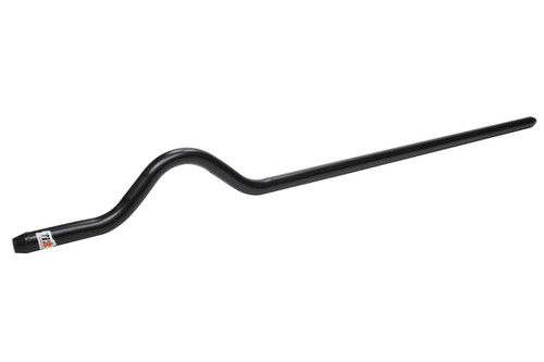 Ti22 Performance TIP3101-49 Drag Link / Tie Rod, S-Bend, 1-1/8 in OD, 49 in Long, 5/8-18 Female Thread, Chromoly, Black, Sprint, Each