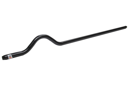 Ti22 Performance TIP3101-50 Drag Link / Tie Rod, S-Bend, 1-1/8 in OD, 50 in Long, 5/8-18 Female Thread, Chromoly, Black, Sprint, Each