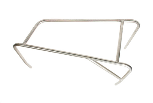 Ti22 Performance TIP7015 Nerf Bar, Battle Bar, Driver Side, 3 Point, 1 in Tube, Stainless, Natural, Sprint Car, Each