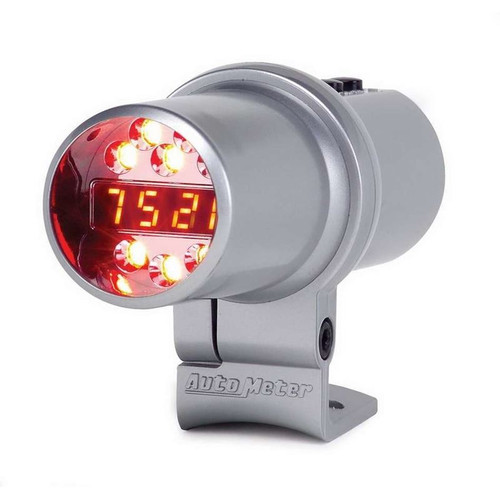 AutoMeter 5349 Pro Shift-Lite Level 2 Shift Light, 2.10 in. Dia, LED, Silver Case