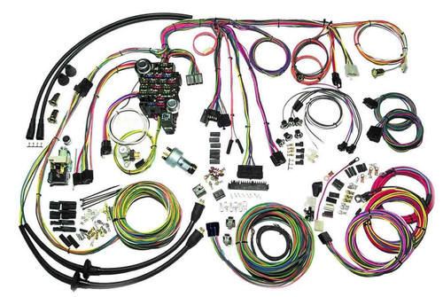 American Autowire 500434 Car Wiring Harness, Classic Update, Complete, Chevy Fullsize Car 1957, Kit