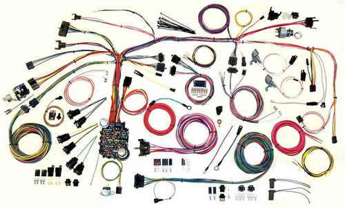 American Autowire 500886 Car Wiring Harness, Classic Update, Complete, GM F-Body 1967-68, Kit
