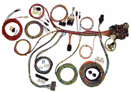 American Autowire 510008 Car Wiring Harness, Power Plus 20, Complete, 20 Power Outlets, GM Column Connector, Universal, Kit