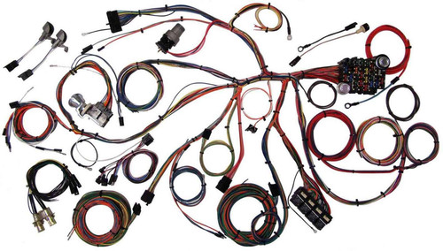 American Autowire 510055 Car Wiring Harness, Classic Update, Complete, Mustang 1967-68, Kit