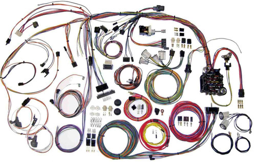 American Autowire 510105 Car Wiring Harness, Classic Update, Complete, GM A-Body 1970-72, Kit