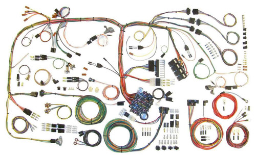 American Autowire 510289 Car Wiring Harness, Classic Update, Complete, Mopar E-Body 1970-74, Kit